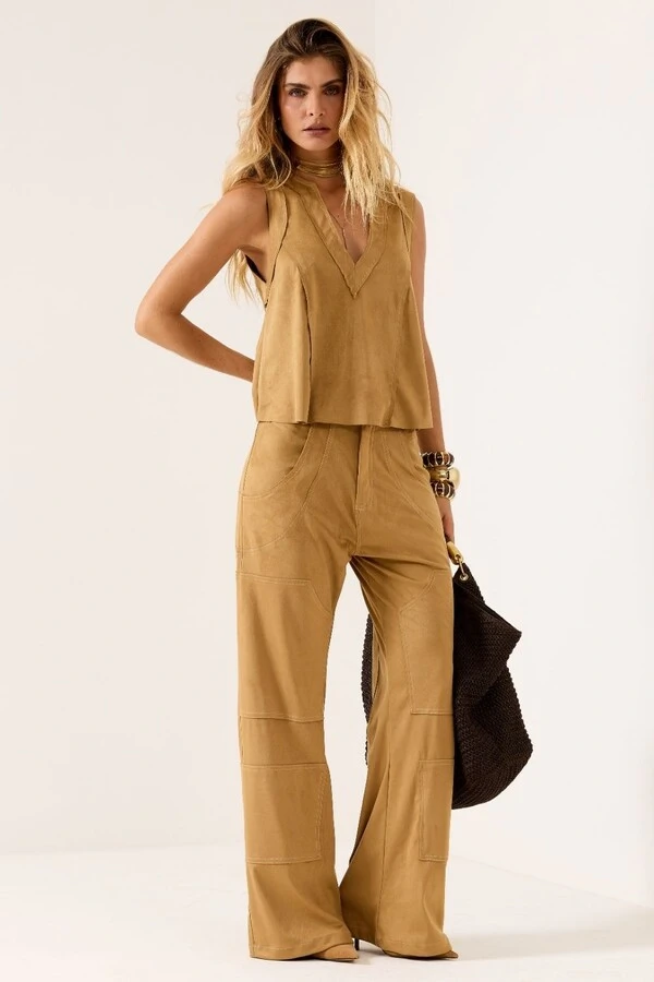 Blusa Comfy Suede