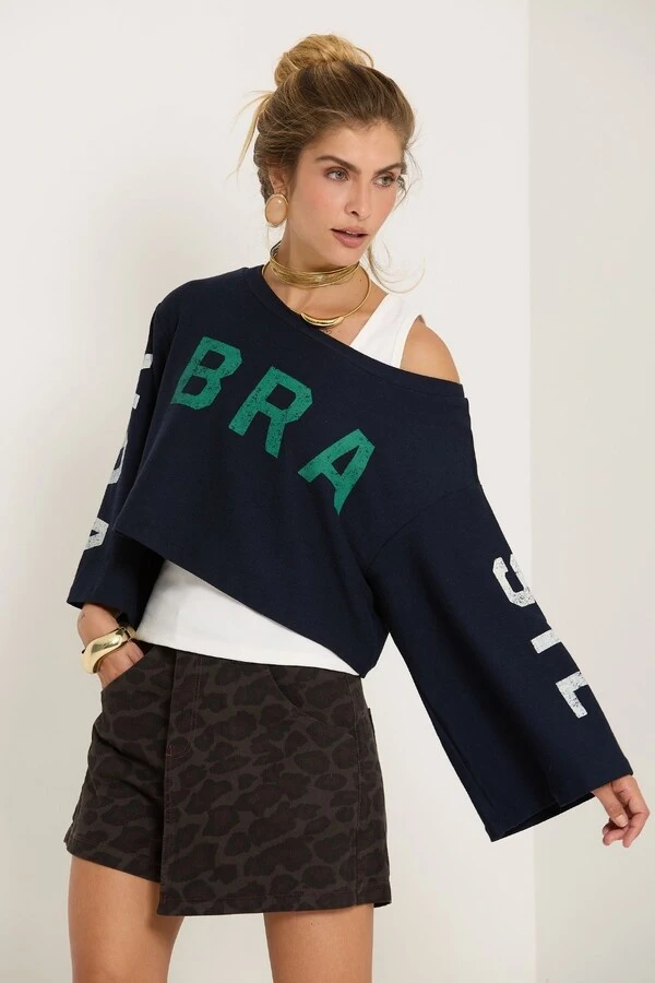 Blusa Canoa Comfy