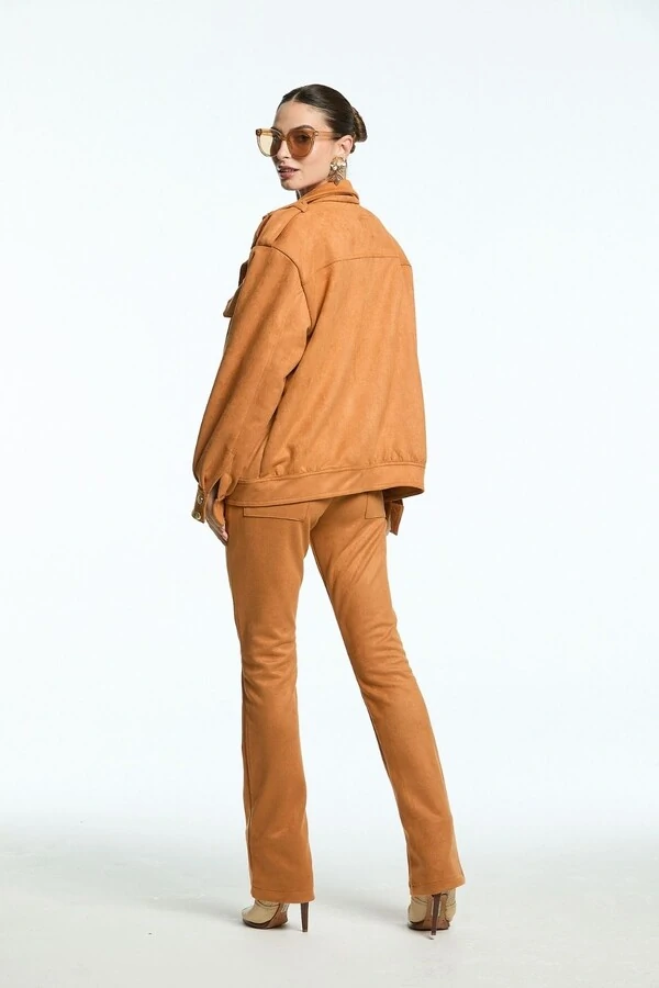 Jaqueta Oversize Camurça