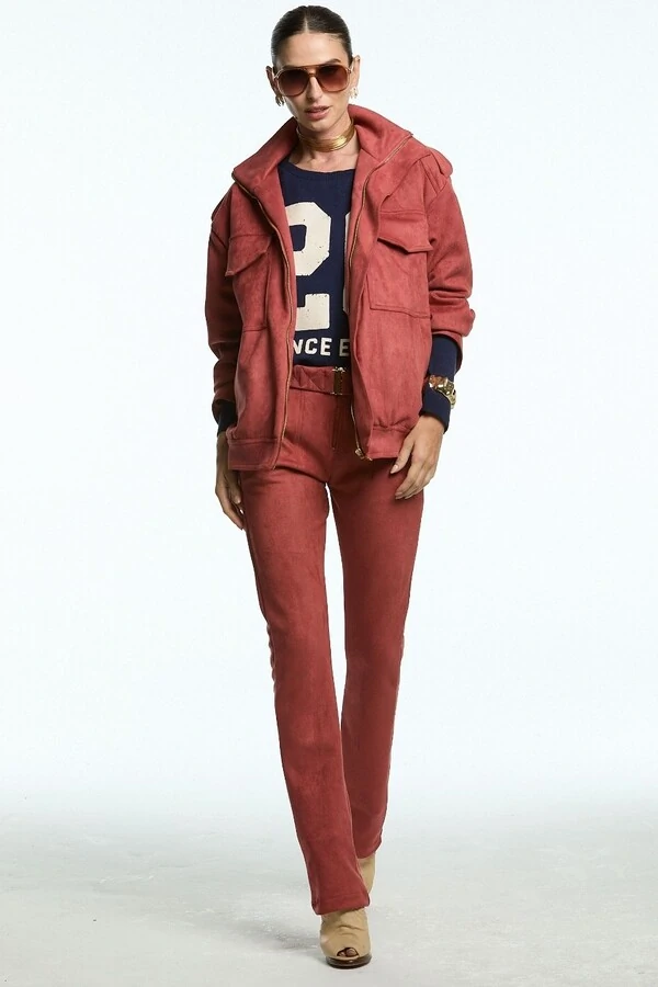 Jaqueta Oversize Camurça