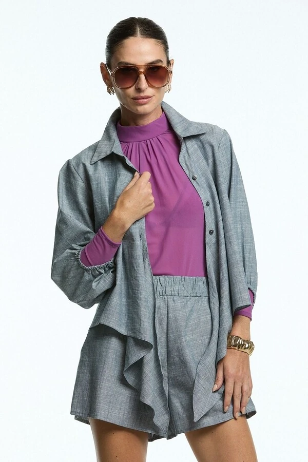 Camisa Bia Slub San Diego