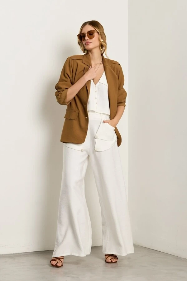 Blusa Frente Botões