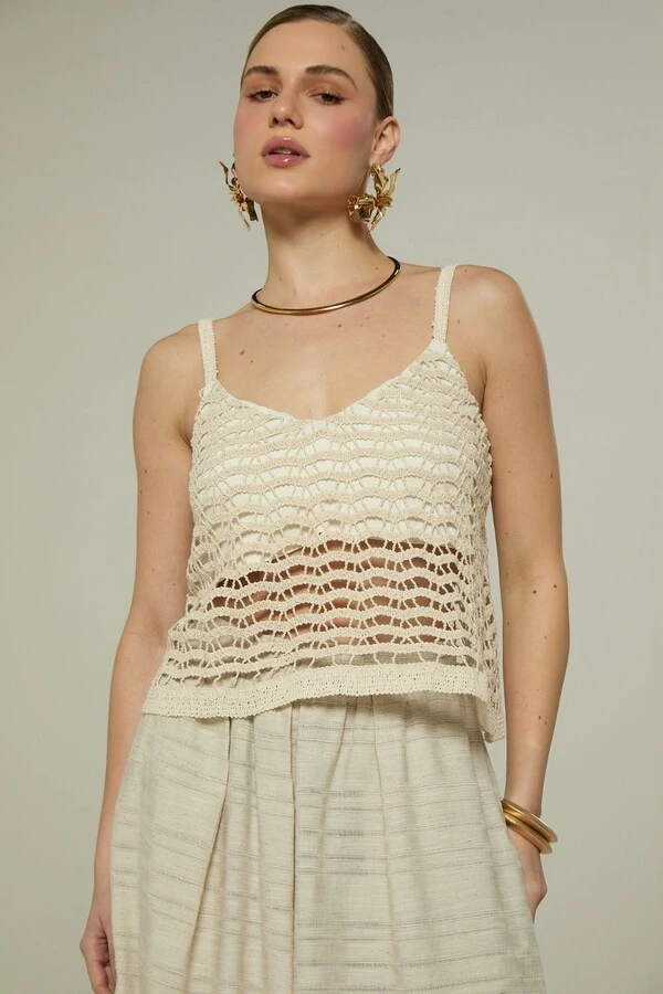 Blusa Guipir Firenze