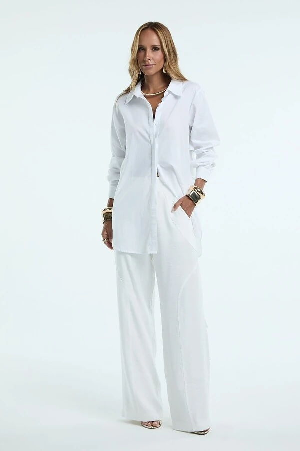 Calça Alfaiataria Bolsos