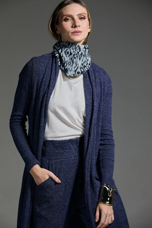 Cardigan Malha Cotele