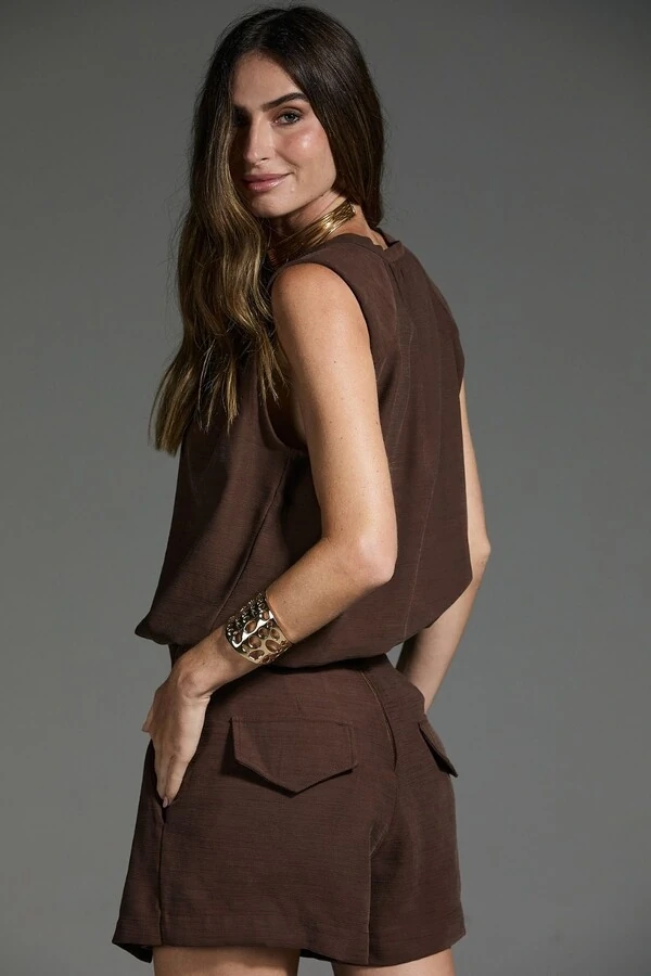 Blusa Dijon Decote V