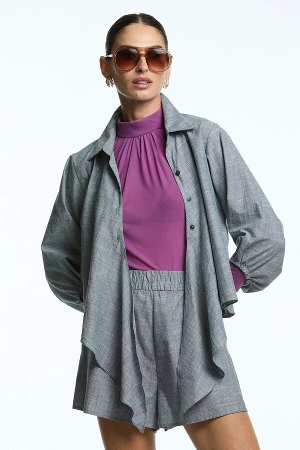 Camisa Bia Slub San Diego