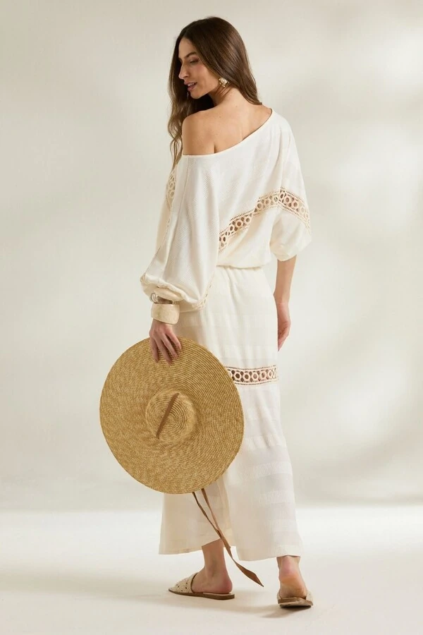 Vestido Tricot Jacquard