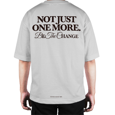 FotoCamiseta Oversized Be The Change