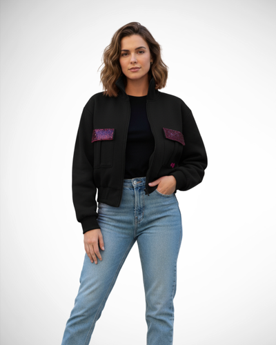 Foto Jaqueta Bomber Moletom +QV