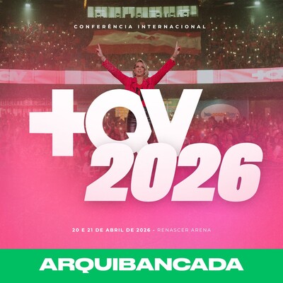 Foto Conferência 2026 +QV (ARQUIBANCADA) 2 INGRESSOS + BRINDE