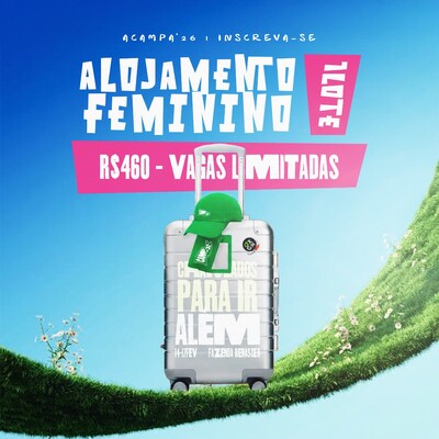 Foto Alojamento FEMININO O2 2026 - 1.º LOTE