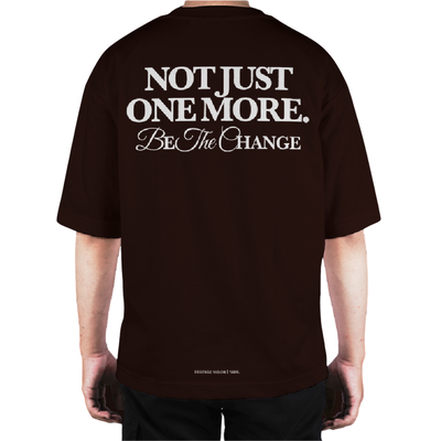 FotoCamiseta Oversized Be The Change