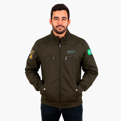 Foto Jaqueta sarja masculina forrada homens invencíveis