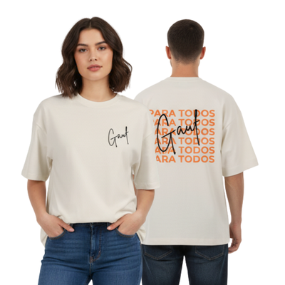 Foto Camiseta Oversized Gauf para todos