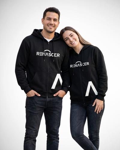 Foto Moletom Renascer Oficial (sem bolso e com ziper)