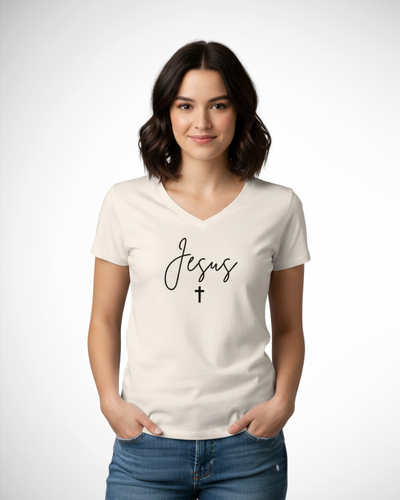 Foto Baby Look Jesus Off White