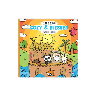 Foto Comfy Goods - Cozy e Blessed Para Colorir