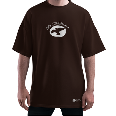 Foto Camiseta Oversized Be The Change