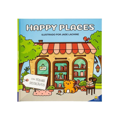 Foto Livro De Colorir E Pintar Estilo Bobbie Goods Happy Places