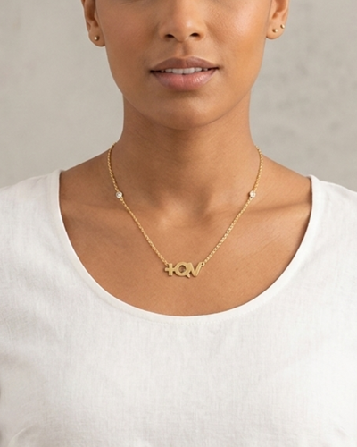 Foto Colar Semi Joia +QV 009