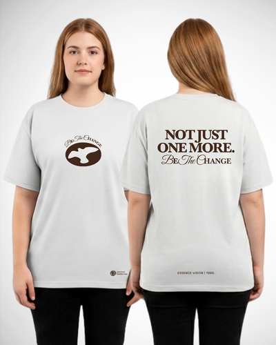 FotoCamiseta Oversized Be The Change