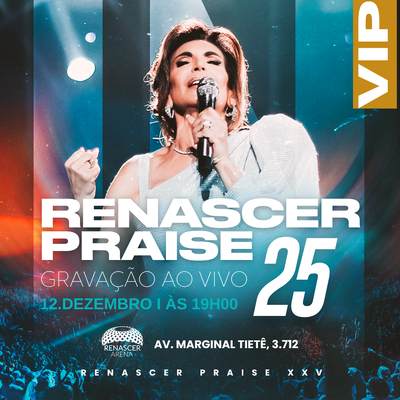 Foto Gravação Renascer Praise 25 - VIP