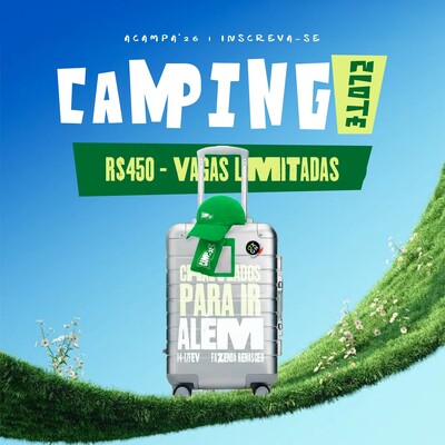 Foto Camping O2 2026 - 2.º LOTE