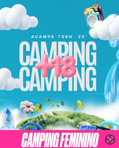 Foto Acampa Teen 2025 ( CAMPING FEMININO )