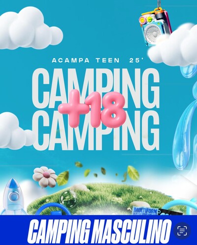 Foto Acampa Teen 2025 ( CAMPING MASCULINO )