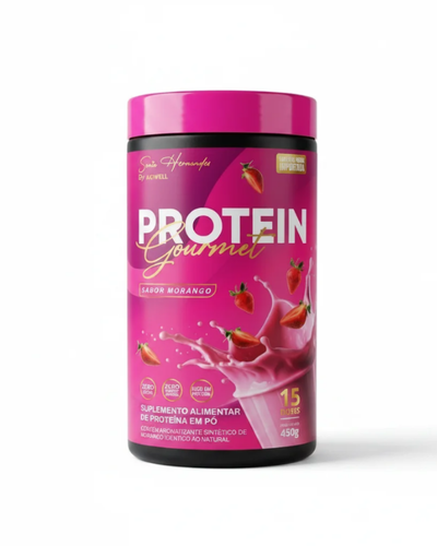 Foto Protein Gourmet Sabor Morango 450g - Sonia Hernandes
