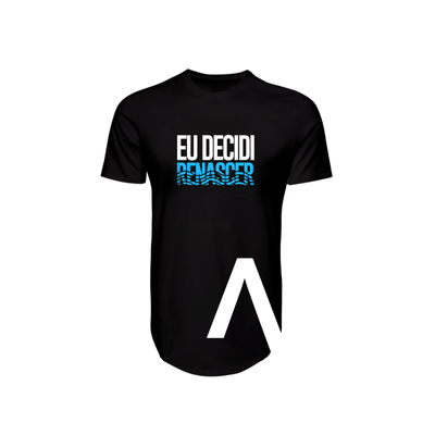 Foto Camiseta Long Eu Decidi Renascer