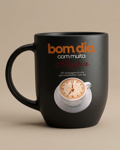 Foto Caneca bom dia com muita alegria