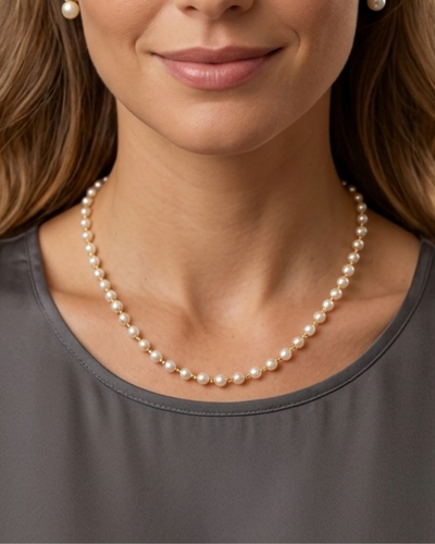 Foto Colar Semi Joia Perola 004