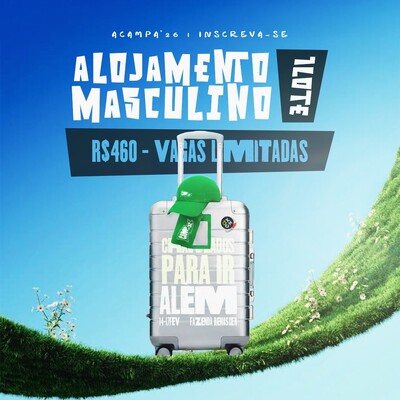 Foto Alojamento MASCULINO O2 2026 - 1.º LOTE