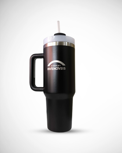 Foto Copo Térmico Grande 1200 Ml Homens Invencíveis