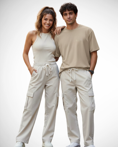 Foto Calça Bege Ministério Dança Adulto