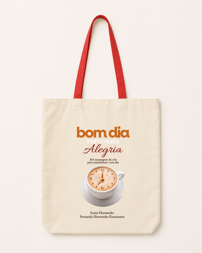 Foto Eco bag Bom dia com muita alegria