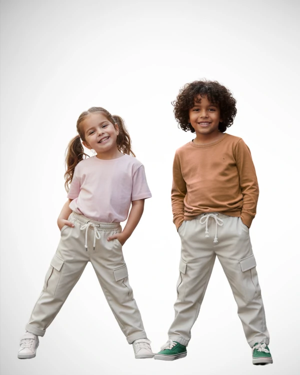 Calça Bege Ministério Dança Infantil