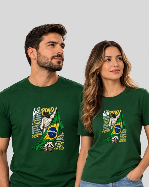 Camiseta Brasil para Jesus