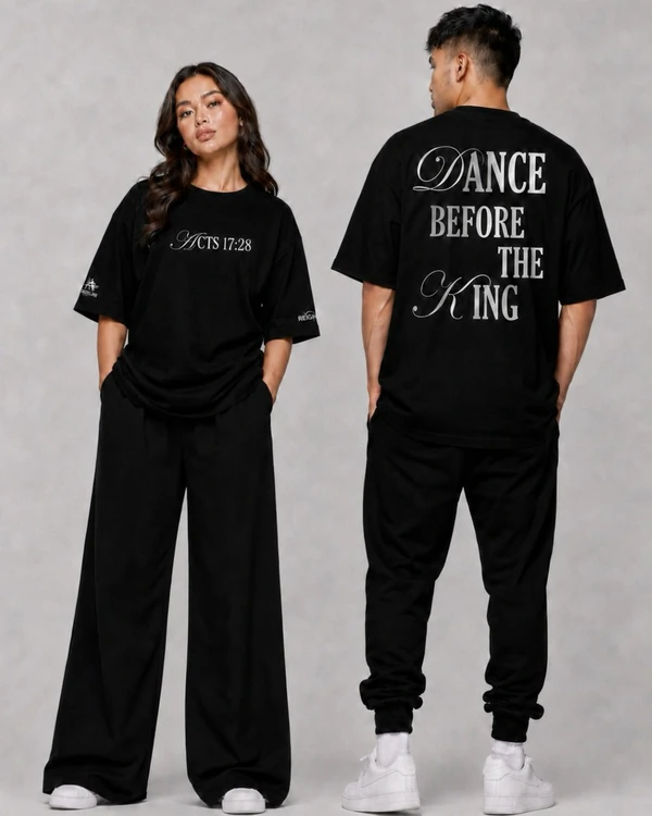 Camiseta Oversized Dance Before The King