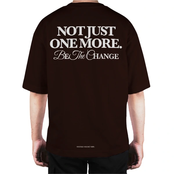 Camiseta Oversized Be The Change