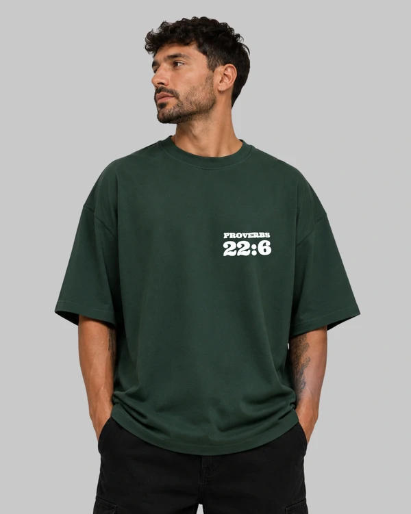 Camiseta Oversized Proverbs 22:6