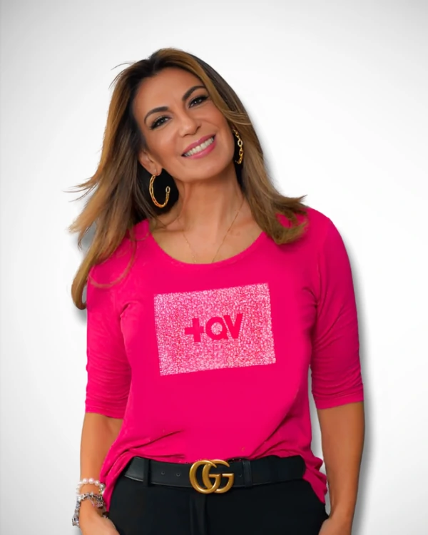 Blusa +QV Stones Manga 7/8