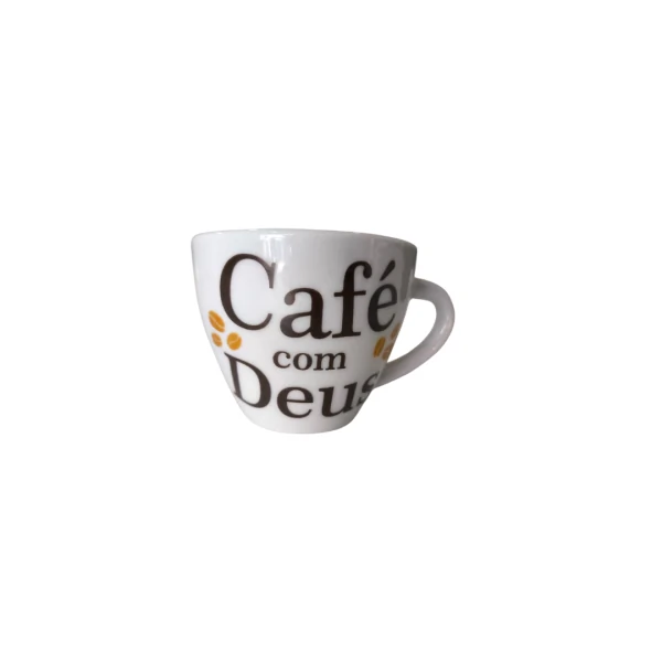 Xícara Café com Deus 95ml