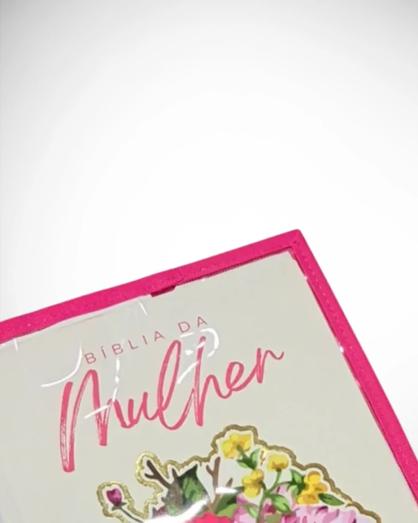 Capa para Bíblia da Mulher +QV