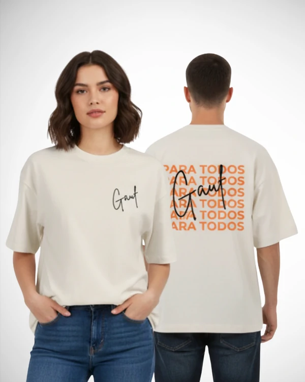 Camiseta Oversized Gauf para todos
