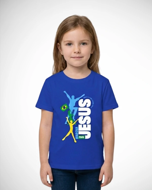 Camiseta Infantil Marcha para Jesus 2026