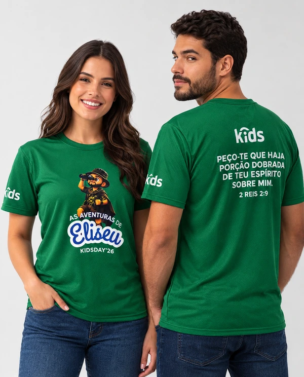 Camiseta Kids Day 2026 - As Aventuras de Eliseu