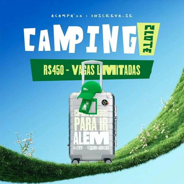 Camping O2 2026 - 2.º LOTE